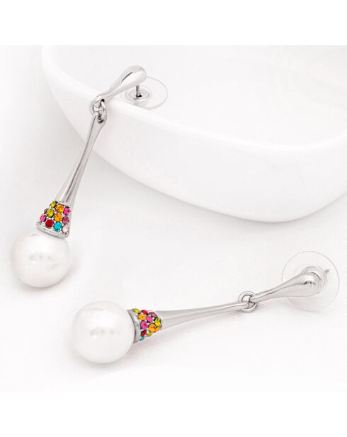 Boucles d'oreilles Suzana multicolores