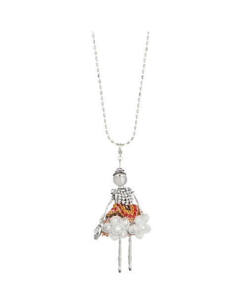 Collier Fairy Tale Perlas blanc
