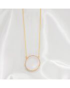 Collier Kate Crystal doré