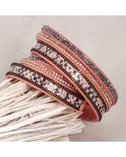 Bracciale Boa rosa