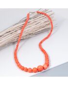 Collier Dolino corail