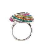 Bague Tornalo multicolore