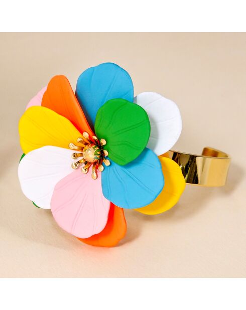 Bracelet Rainbow Flor multicolore