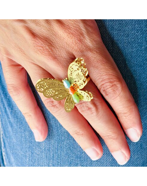Anello multicolor Mariposa