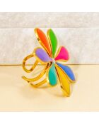 Bague Flower Of Love multicolore