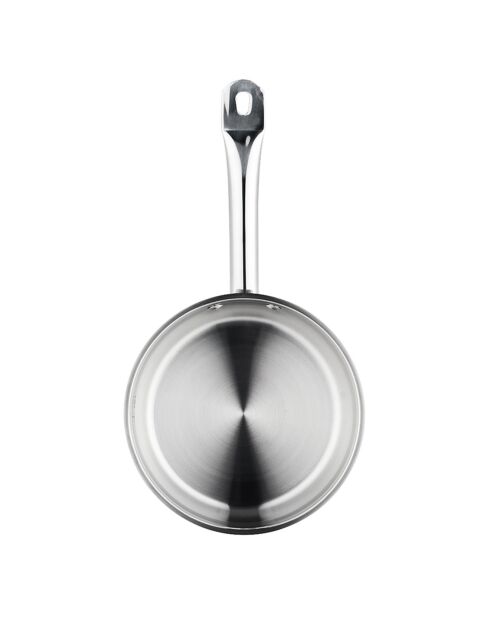 Poêle induction argentée  - D.20 cm
