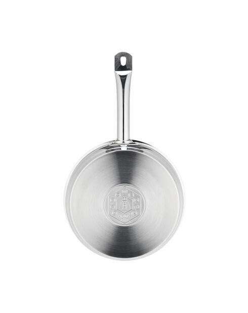 Poêle induction argentée - D.24 cm