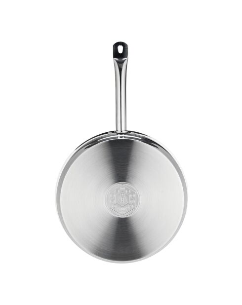 Poêle induction argentée - D.32 cm