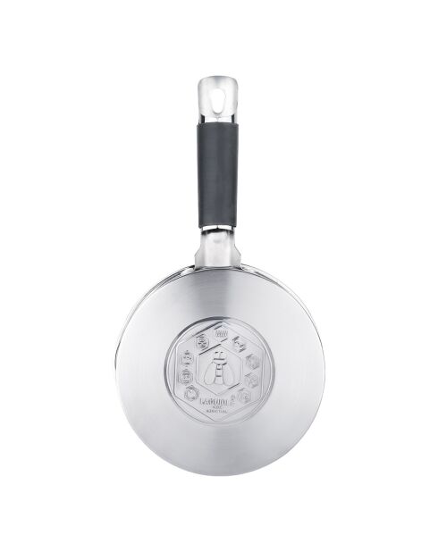 4 Casseroles inox induction argentées