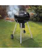 Barbecue au charbon noir - 122x67x110 cm