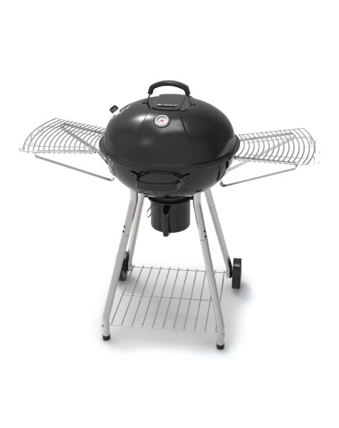 Zwarte houtskoolbarbecue - 122x67x110 cm