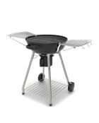 Barbecue au charbon noir - 122x67x110 cm