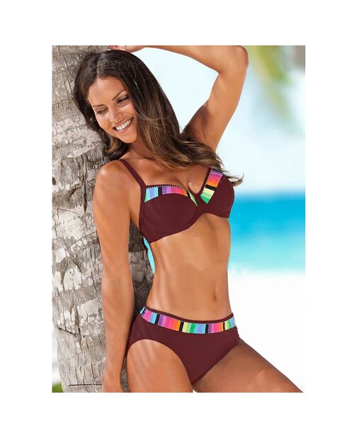 Maillot de bain 2 Pièces Aria rouge