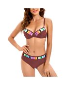 Maillot de bain 2 Pièces Aria rouge