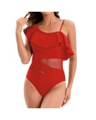 Maillot de bain 1 Pièce Ana rouge