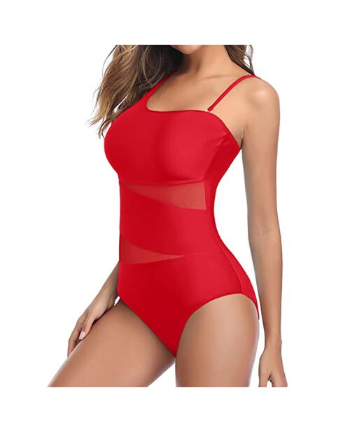 Maillot de bain 1 Pièce Anne rouge