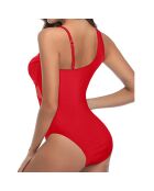 Maillot de bain 1 Pièce Anne rouge