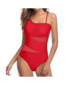 Maillot de bain 1 Pièce Anne rouge