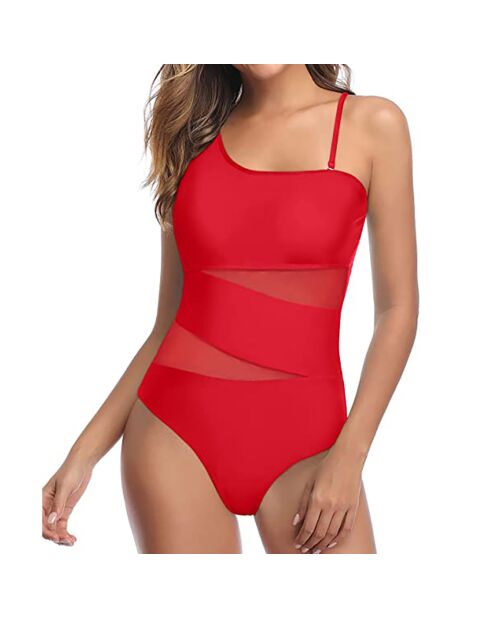 Maillot de bain 1 Pièce Anne rouge