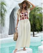 Robe de plage Eve beige
