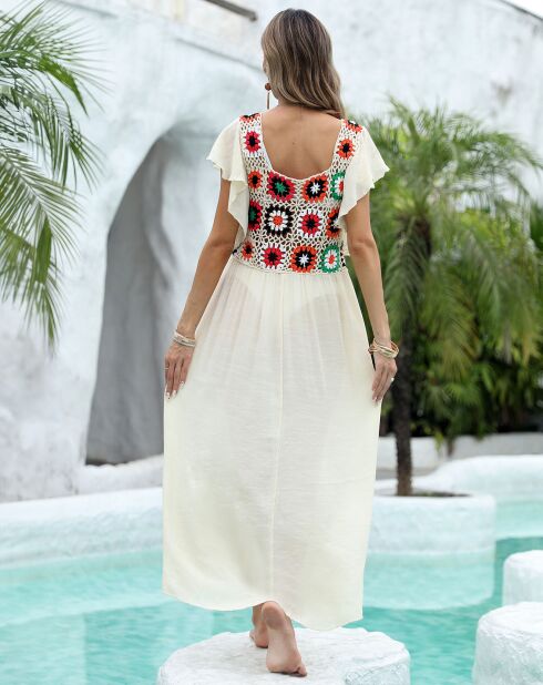 Robe de plage Eve beige