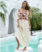Robe de plage Eve beige