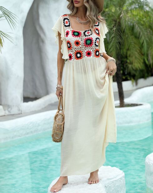 Robe de plage Eve beige