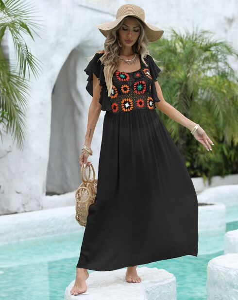 Robe de plage Eve noire