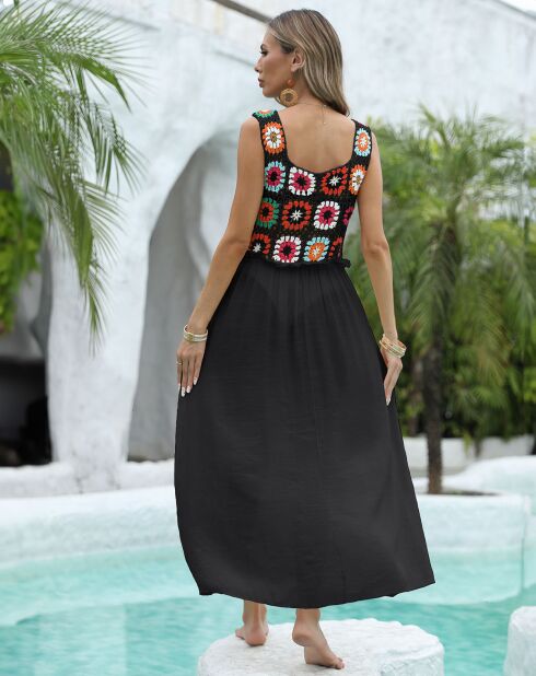 Robe de plage Elia noire