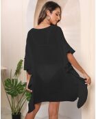 Robe de plage Elie noire