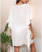 Robe de plage Elie blanche