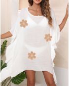 Robe de plage Elie blanche