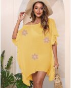 Robe de plage Elie jaune