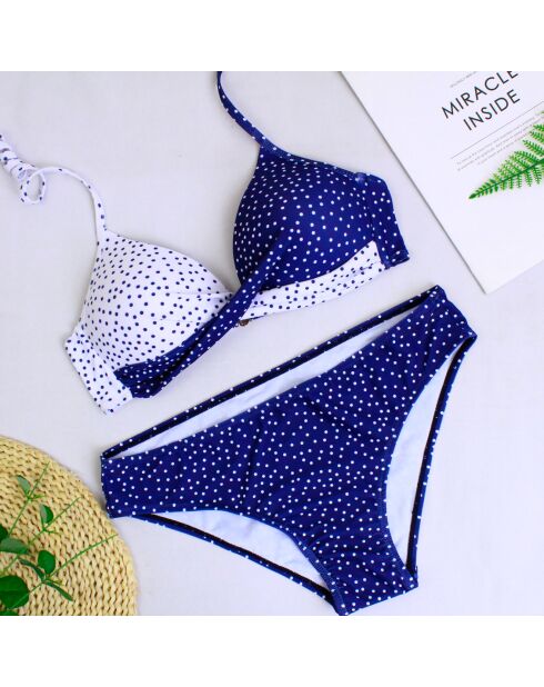 Maillot de bain 2 Pièces Annie bleu