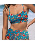 Maillot de bain 2 Pièces Maé bleu