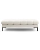 Banc Bali 2 Places beige clair  -  62x133x41 cm