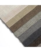 Méridienne en Velours Gauche Vienna beige clair  -  170x110x95 cm