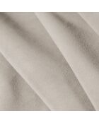 Canapé D'Angle Gauche Velours Arendal 5 Places écru  -  341x166x70 cm