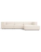 Canapé D'Angle Droit Arendal 4 Places beige clair  -  284x166x70 cm
