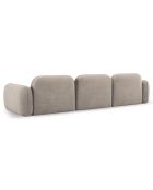 Canapé Modulaire Lucien 4 Places beige foncé  -  320x90x70 cm