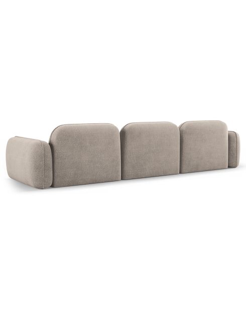 Canapé Modulaire Lucien 4 Places beige foncé  -  320x90x70 cm