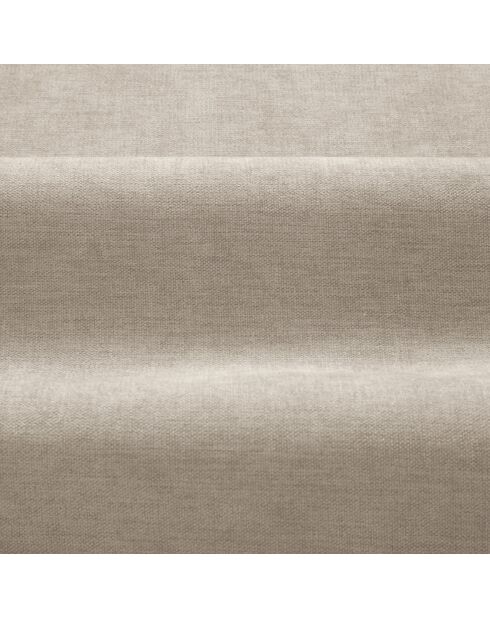 Lit avec coffre de rangement Valerie beige clair  -  230x205x120 cm