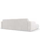 Canapé D'Angle Gauche Lola 4 Places gris clair  -  250x170x72 cm