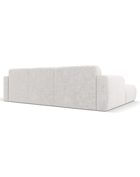 Canapé D'Angle Gauche Lola 4 Places gris clair  -  250x170x72 cm