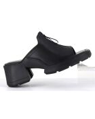 Mules en Cuir Bertie noires - Talon 6 cm