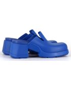 Sabots Blissa bleus - Talon 6 cm