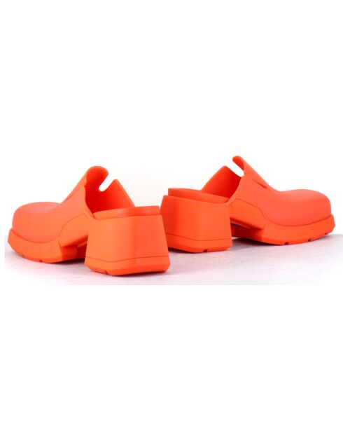 Sabots Blissa orange - Talon 6 cm