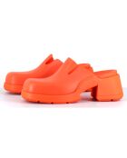 Sabots Blissa orange - Talon 6 cm