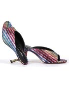 Mules en Cuir Sosta multicolores - Talon 8.5 cm