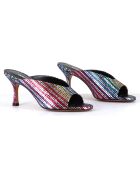 Mules en Cuir Sosta multicolores - Talon 8.5 cm